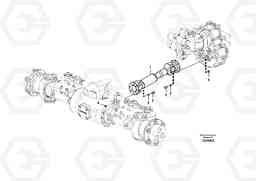 65636 Propeller shaft, front EW60C, Volvo Construction Equipment