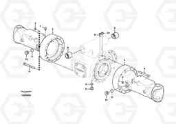 65640 Housing, front axle EW60C, Volvo Construction Equipment