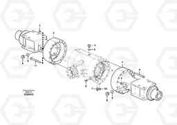 65643 Housing, rear axle EW60C, Volvo Construction Equipment