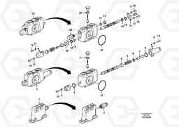 68362 Main control valve EW60C, Volvo Construction Equipment