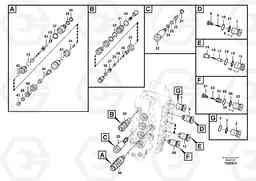 90058 Main control valve EC240B PRIME S/N 15001-/35001-, Volvo Construction Equipment