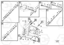 93762 Main control valve EC240B PRIME S/N 15001-/35001-, Volvo Construction Equipment