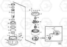 72278 Swing gearbox EC330B PRIME S/N 15001-, Volvo Construction Equipment