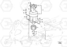 82253 Swing motor with mounting parts EC330B PRIME S/N 15001-, Volvo Construction Equipment