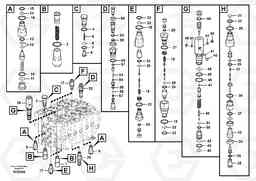 95294 Main control valve EC460B SER NO INT 11515- EU&NA 80001-, Volvo Construction Equipment