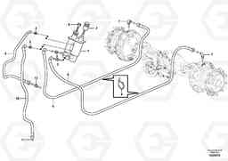 55473 Wheel brake, rear BL71, Volvo Construction Equipment