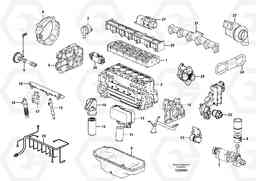 81833 Engine EW160C, Volvo Construction Equipment