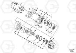 57303 Steering pump L330E, Volvo Construction Equipment