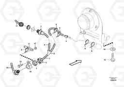 16040 Cable harness, strobe light L90F, Volvo Construction Equipment