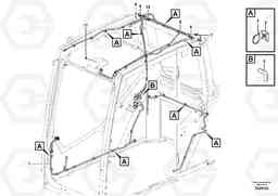 12502 Cable harnesses, cab EC180C, Volvo Construction Equipment