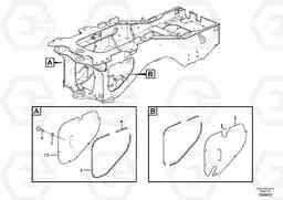 39165 Belly guard, rear. L60F, Volvo Construction Equipment