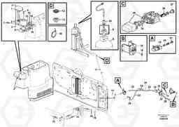 103885 Cable harness, fire extinguishing system, cab L90F, Volvo Construction Equipment
