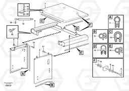 26841 Side hatches, front L120E S/N 19804- SWE, 66001- USA, 71401-BRA, 54001-IRN, Volvo Construction Equipment