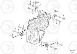 45964 Gear box housing with fitting parts L350F, Volvo Construction Equipment