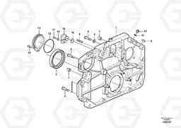 41618 Timing gear casing and covers L50E BRAZIL, S/N 71001 -, Volvo Construction Equipment