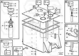 59178 Hydraulic oil tank L350F, Volvo Construction Equipment