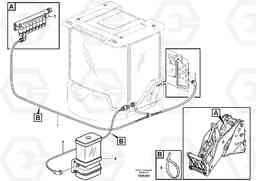 38240 Cable harness for central lubrication L60F, Volvo Construction Equipment