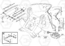 4143 Hydraulic lines - tilt hydraulic L35B S/N186/187/188/1893000 - 6000, Volvo Construction Equipment