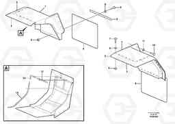 46549 Mud guards L350F, Volvo Construction Equipment