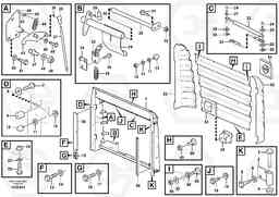 21869 Radiator grille L350F, Volvo Construction Equipment