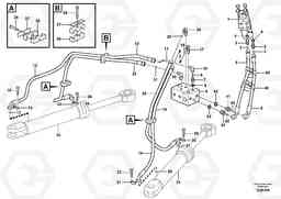 46750 Steering system L180E HIGH-LIFT S/N 8002 - 9407, Volvo Construction Equipment