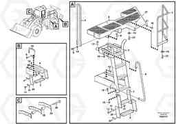 46552 Foot step L350F, Volvo Construction Equipment