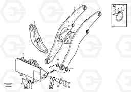 3291 Assemble attachment bracket. L350F, Volvo Construction Equipment