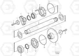 188 Intermediate shaft A30D S/N 12001 - S/N 73000 - BRA, Volvo Construction Equipment