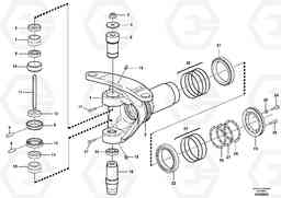 60786 Frame link A25D S/N 13001 -, Volvo Construction Equipment
