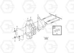 40489 Valve body BL70, Volvo Construction Equipment