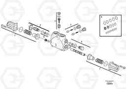 40511 Valve section BL70, Volvo Construction Equipment
