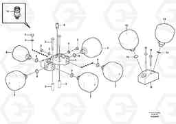 104933 Valve and accumulators L350F, Volvo Construction Equipment