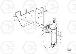 65342 Filter with fitting parts L350F, Volvo Construction Equipment