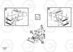 16581 Foot step BL61PLUS, Volvo Construction Equipment