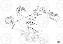 39310 Hydraulic system, feed line BL61, Volvo Construction Equipment