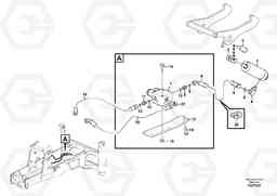 43919 Hydraulic system, lock cylinder BL61PLUS, Volvo Construction Equipment