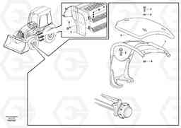 21557 Fender, front BL71PLUS, Volvo Construction Equipment