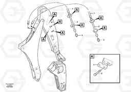 20498 Pipes for hammer attachment BL71PLUS, Volvo Construction Equipment