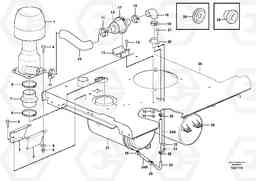 10723 Pre-cleaner L120E S/N 16001 - 19668 SWE, 64001- USA, 70701-BRA, Volvo Construction Equipment