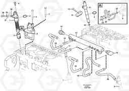 35885 Delivery pipe - injector EW140C, Volvo Construction Equipment