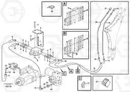 17778 Hydraulic attachment bracket digger BL71PLUS, Volvo Construction Equipment