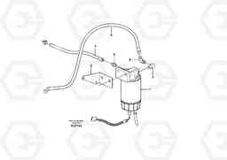 9999 Fuel heater. L30B TYPE 182, 183, 185 SER NO 3000 -, Volvo Construction Equipment