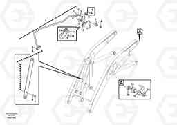 18851 Lifting framework with assembly parts BL71PLUS, Volvo Construction Equipment