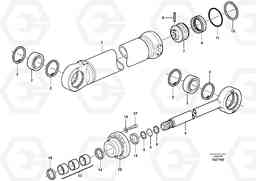 96991 Hydraulic cylinder L330E, Volvo Construction Equipment