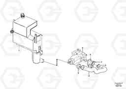 105154 Hydraulic system, suction line, filter BL71PLUS, Volvo Construction Equipment