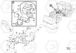 33762 Cable harness, front L90F, Volvo Construction Equipment