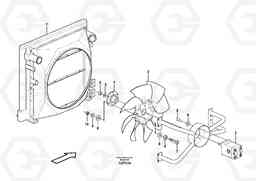 51964 Fan EW140C, Volvo Construction Equipment