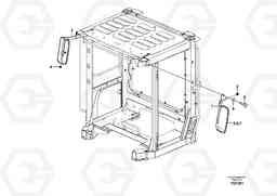 41552 Rear view mirror L350F, Volvo Construction Equipment