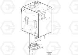 49349 Fuel tank EW140C, Volvo Construction Equipment