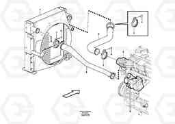 51955 Intercooler EW140C, Volvo Construction Equipment